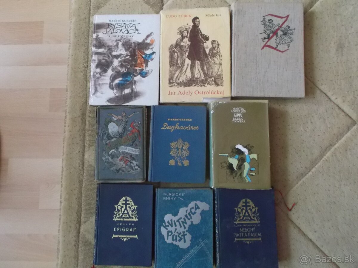 STARE KNIHY AJ MADARSKE,A RUSKE,