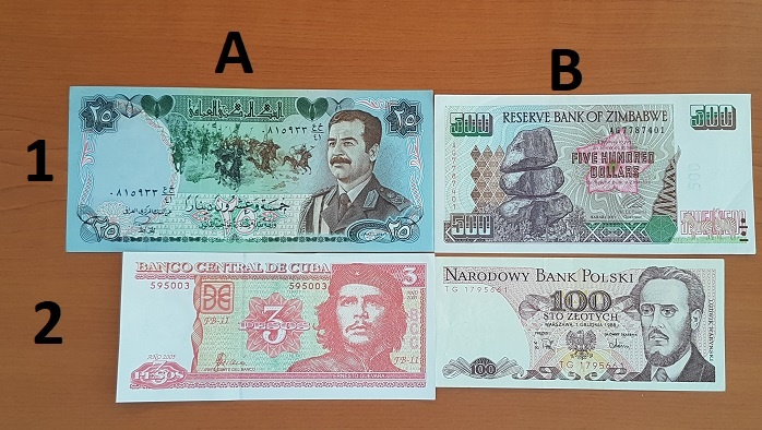 Bankovky mix svet XF