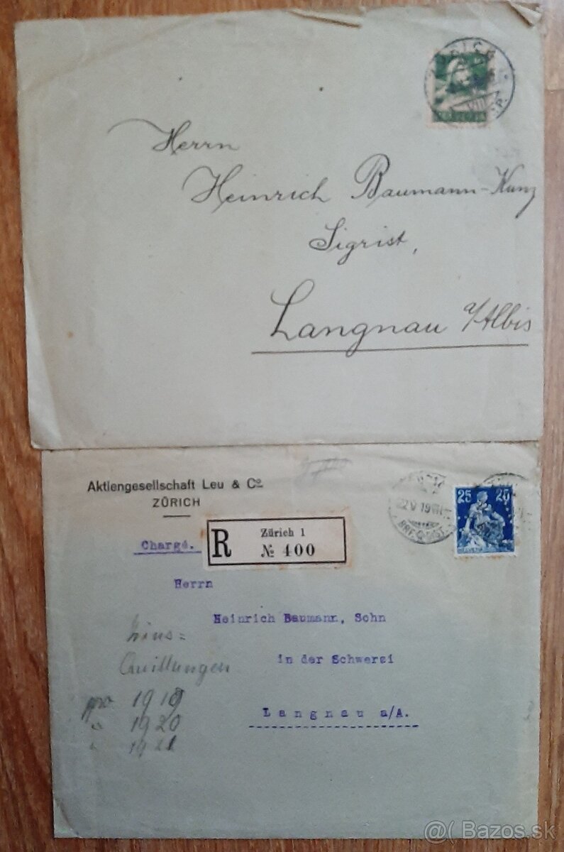 2 Obálky (Švajčiarsko)