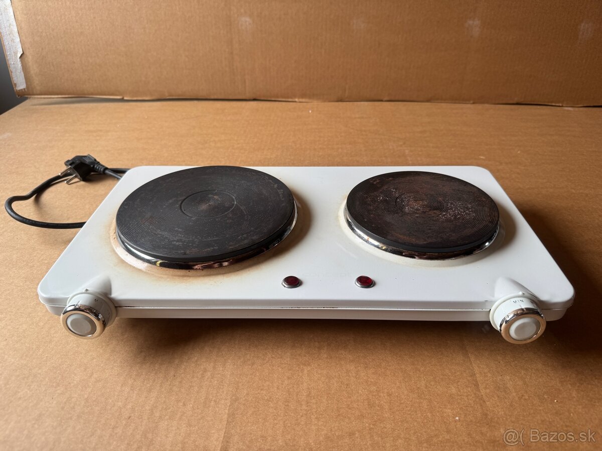 Elektrická dvojplatnička CONCEPT, TYP: VE 3025