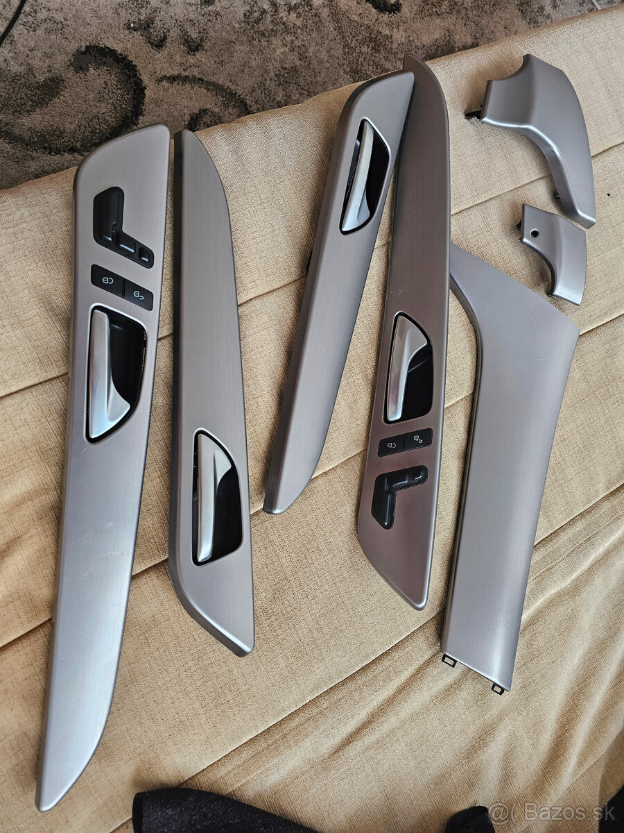 >>>SET hliníkový dekor - lišty - interiér MERCEDES W166/X166