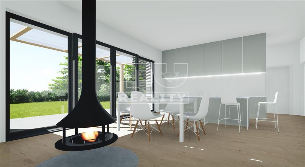 Moderný 4i RD s rovnou strechou – čistý dizajn,...