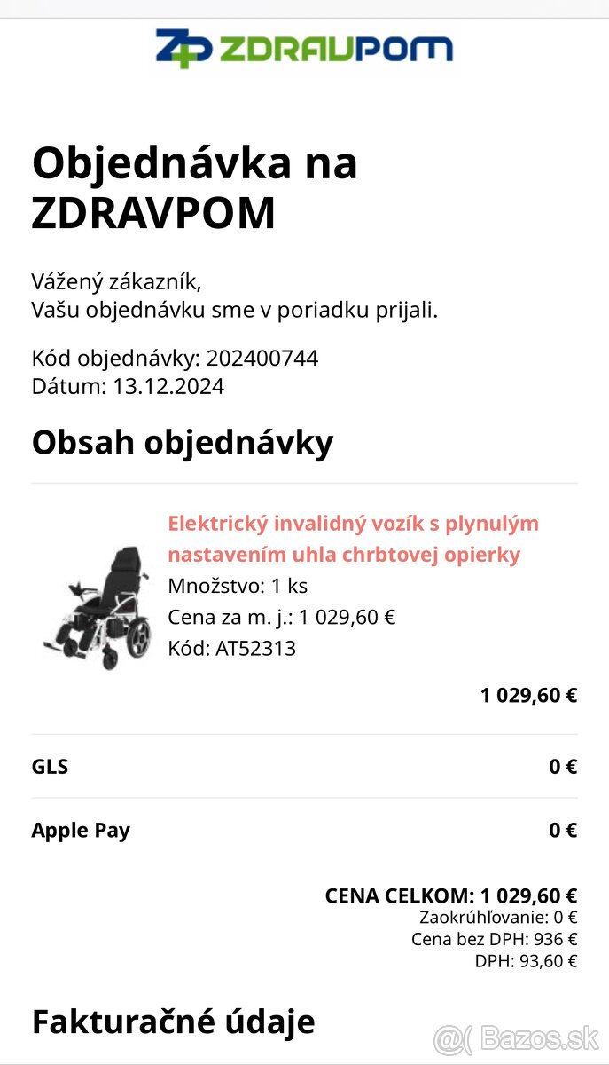 Novy elektricky vozik