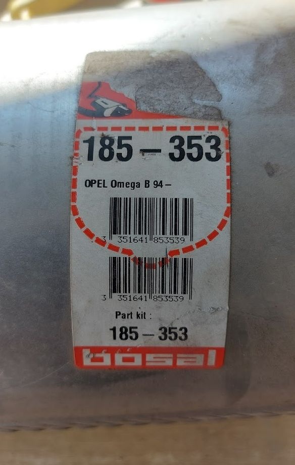 koncovy diel vyfuku opel omega BOSAL 185-353