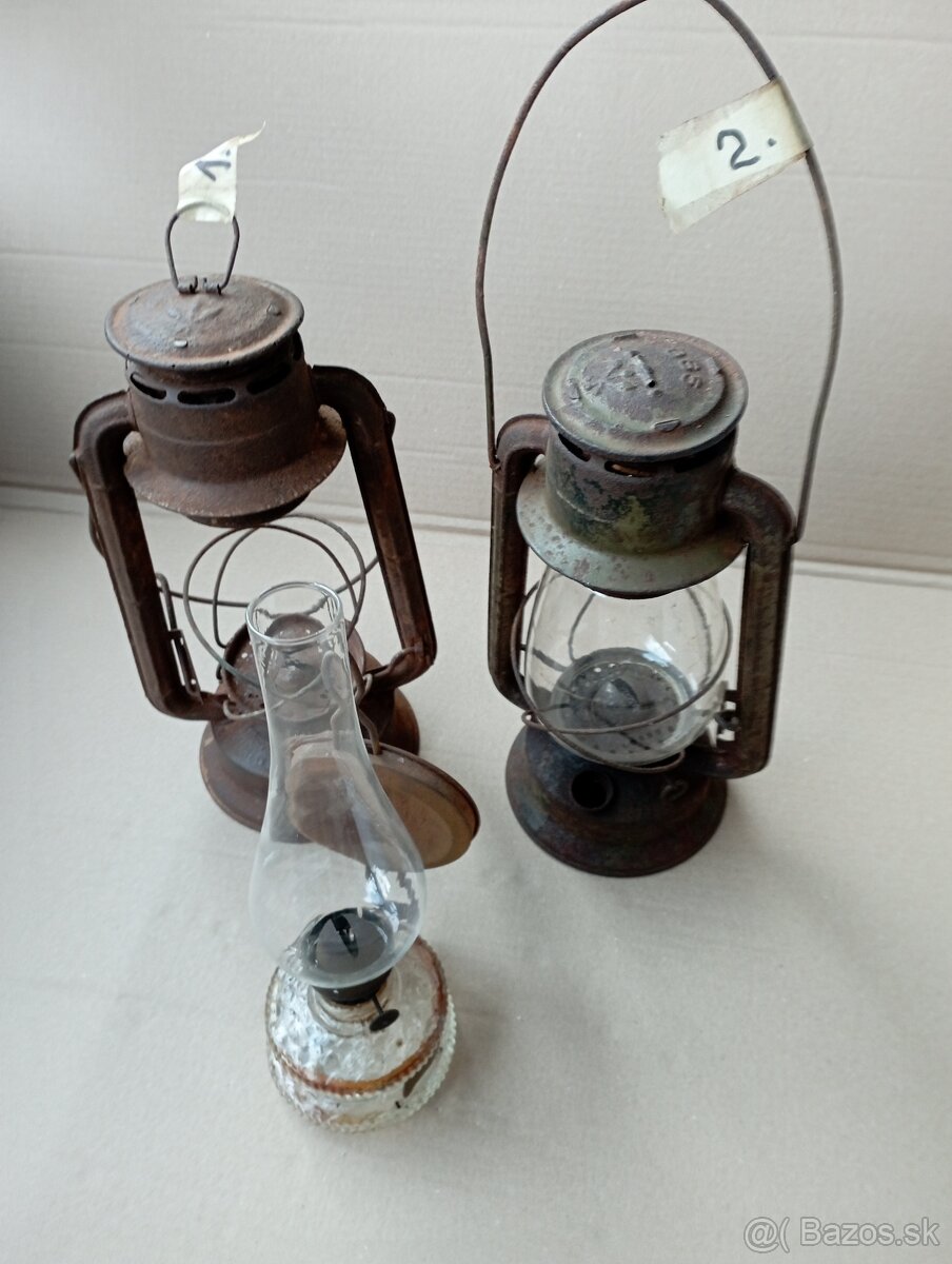 PETROLEJOVÉ LAMPY