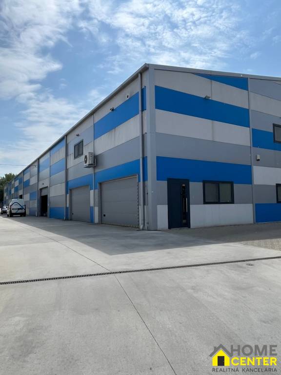 NA PRENÁJOM montovaná hala s garážou /250 m2/,A.Jedlika, Kom