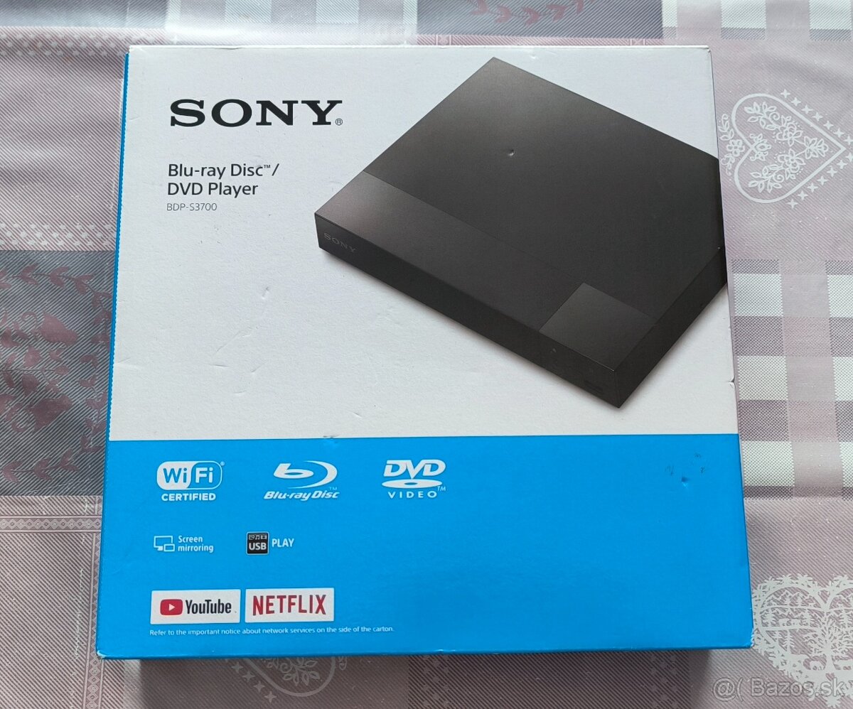 Blu-Ray SONY BDP-S3700