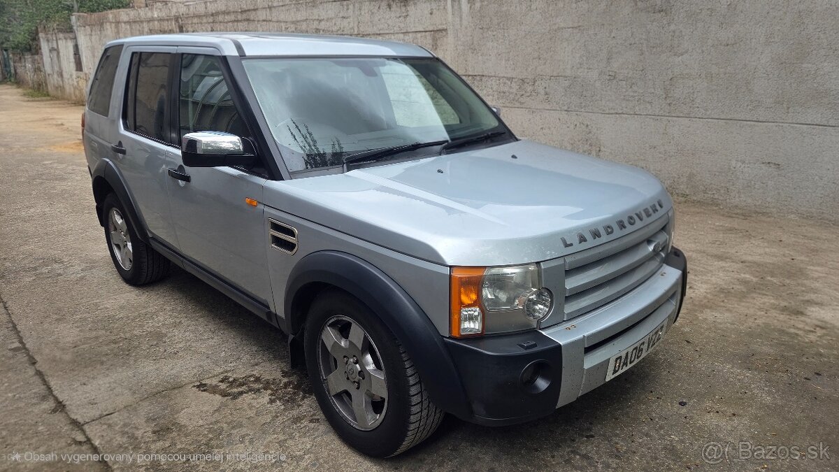 Predám Land Rover Discovery 3, 2,7 tdvs anglican