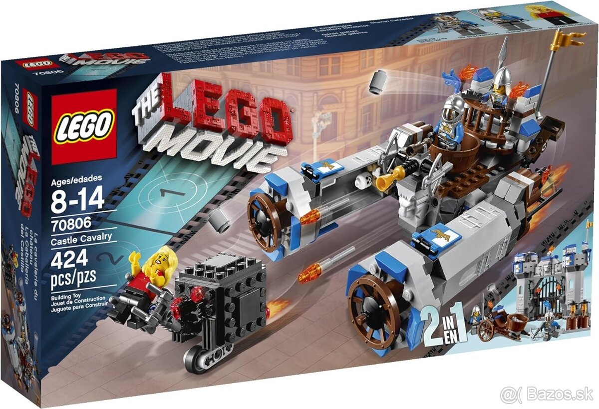 Predám LEGO 70806 The LEGO Movie 2 in 1 Castle Cavalry
