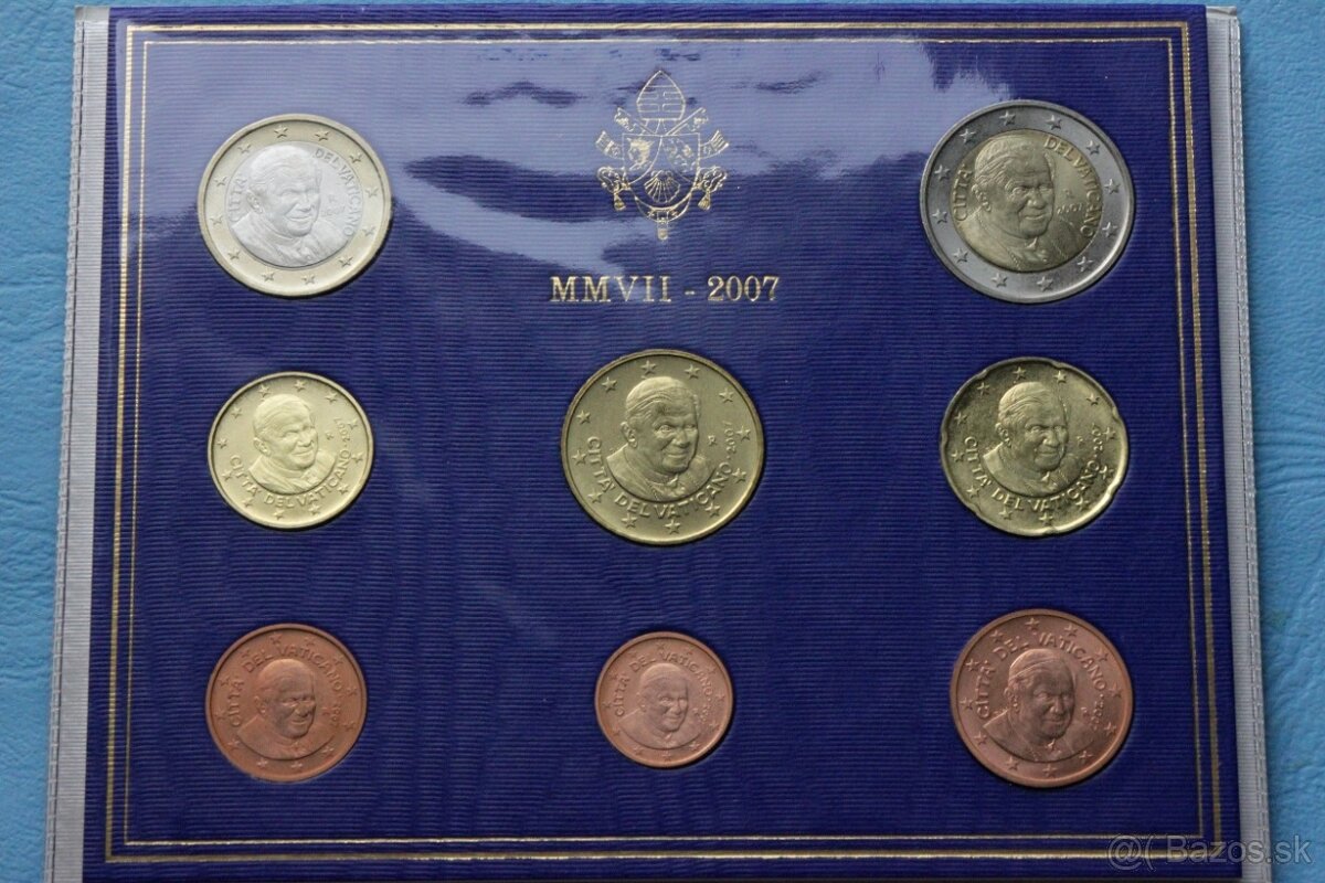 euromince Vatikán Andorra Francúzsko Chorvátsko