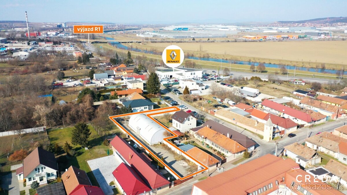 CREDA | prenájom sklad / výroba s parkovaním, Nitra - Mlynár