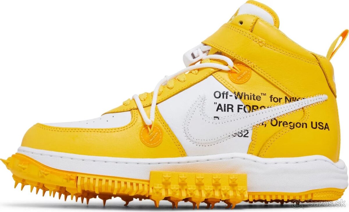 NIKE X OFF WHITE AIR FORCE 1 MID SP Leather