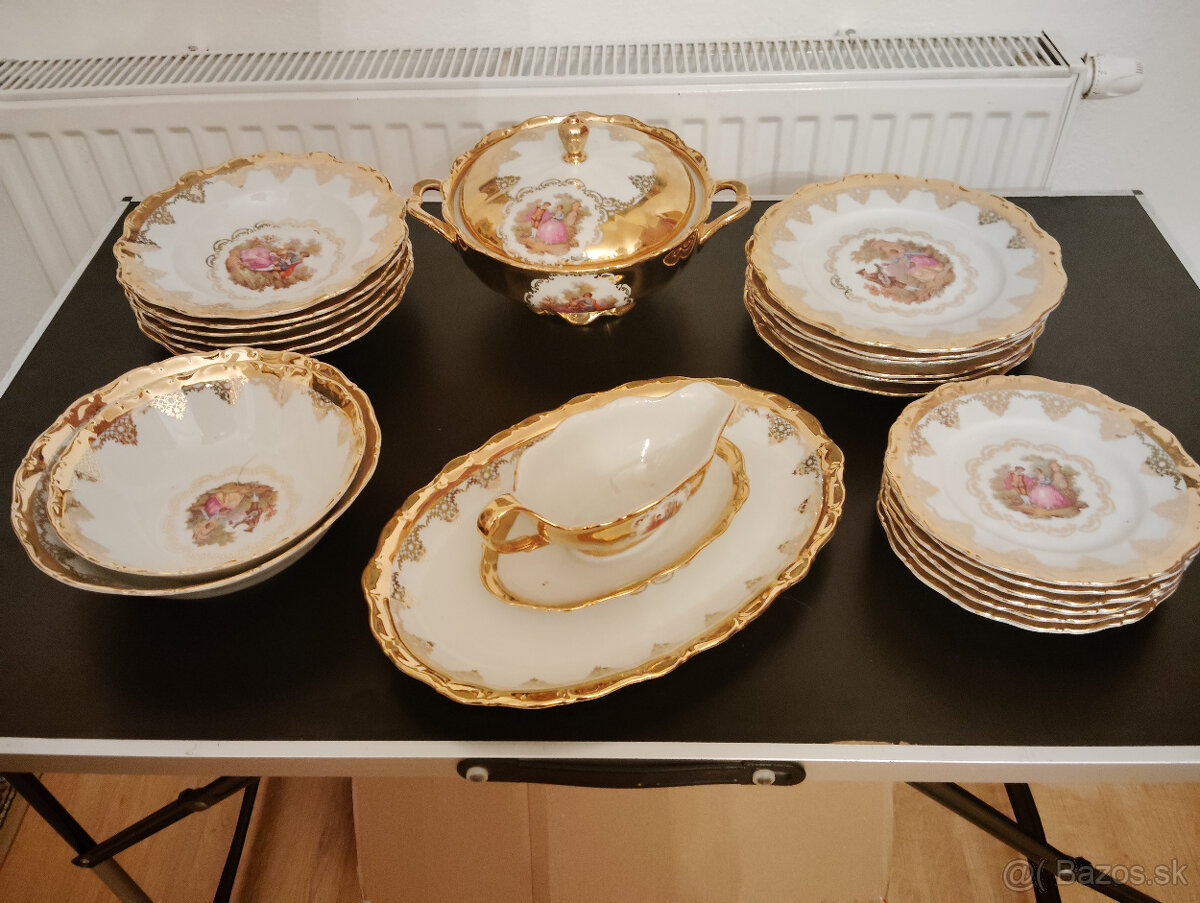 Predam porcelanTri Gracie.Obedove supravy.