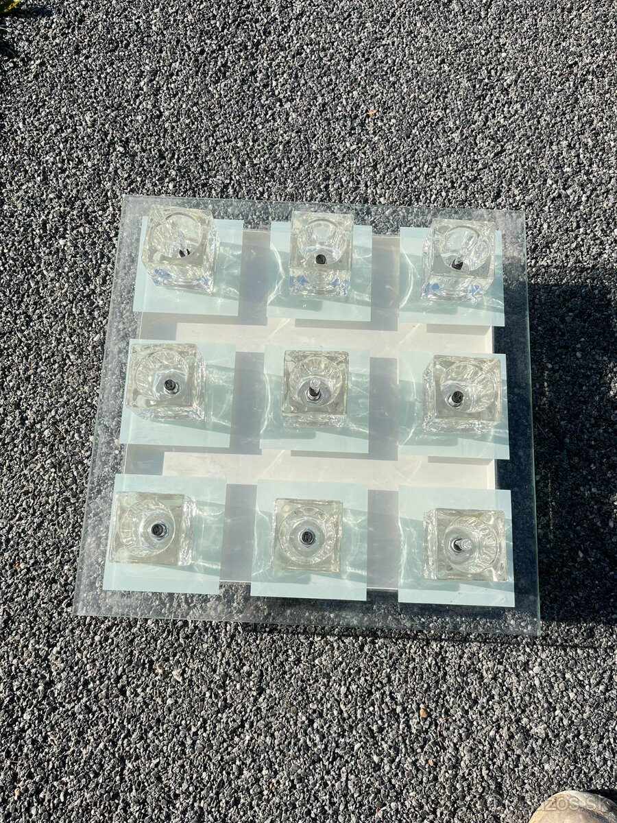 Stropná lampa krištál