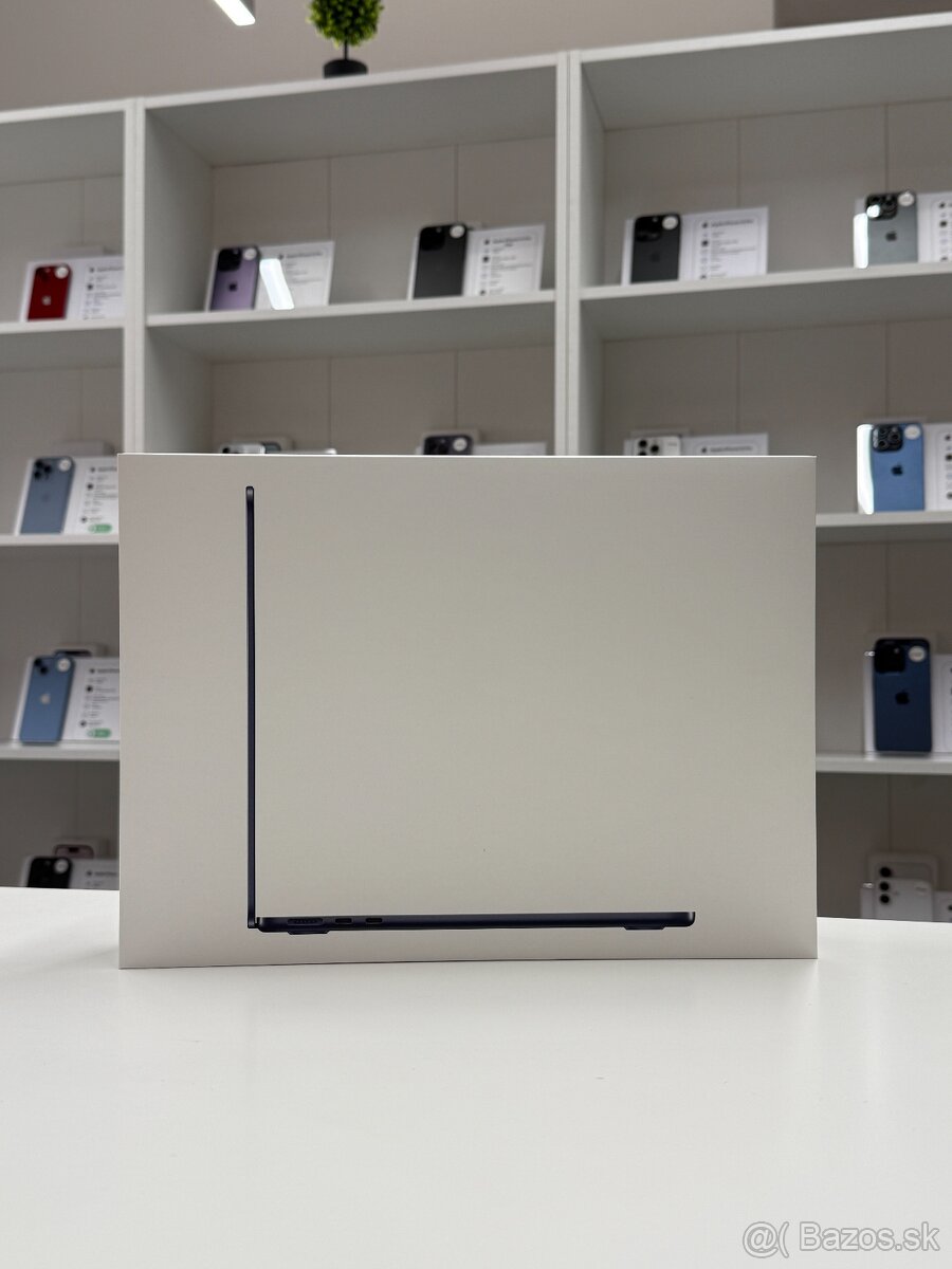 ZÁRUKA 2 ROKY / NOVÝ Apple MacBook Air 13.6” M2 Midnight