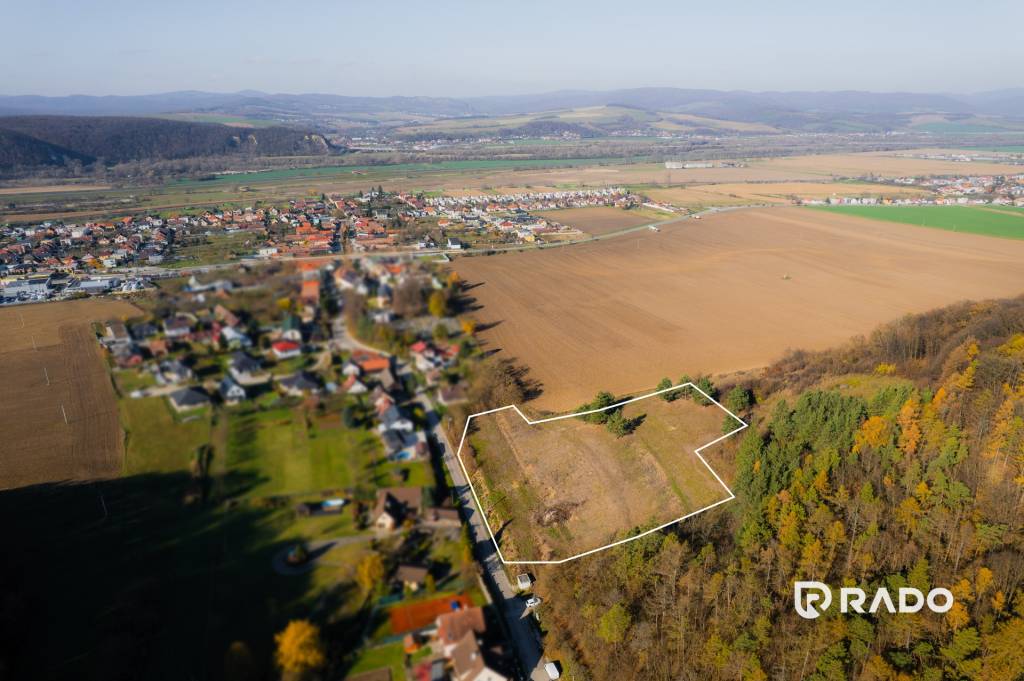 RADO | Predaj pozemku 8750 m2, Trenčín - Opatová