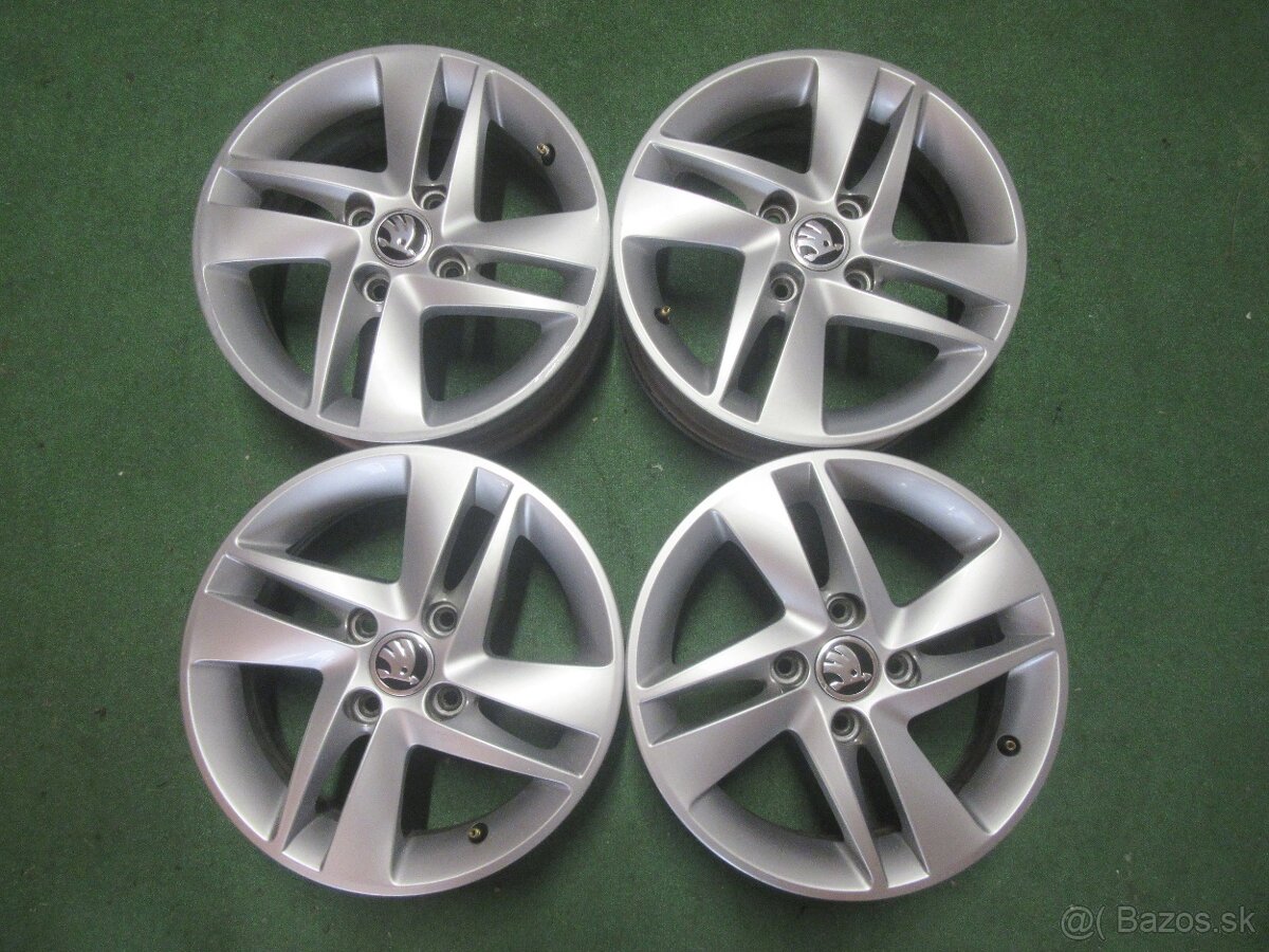 R14 hlinikove disky ŠKODA CITIGO rozteč 4x100 5x14 ET35