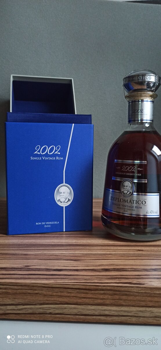 Rum Diplomatico 2002 single vintage