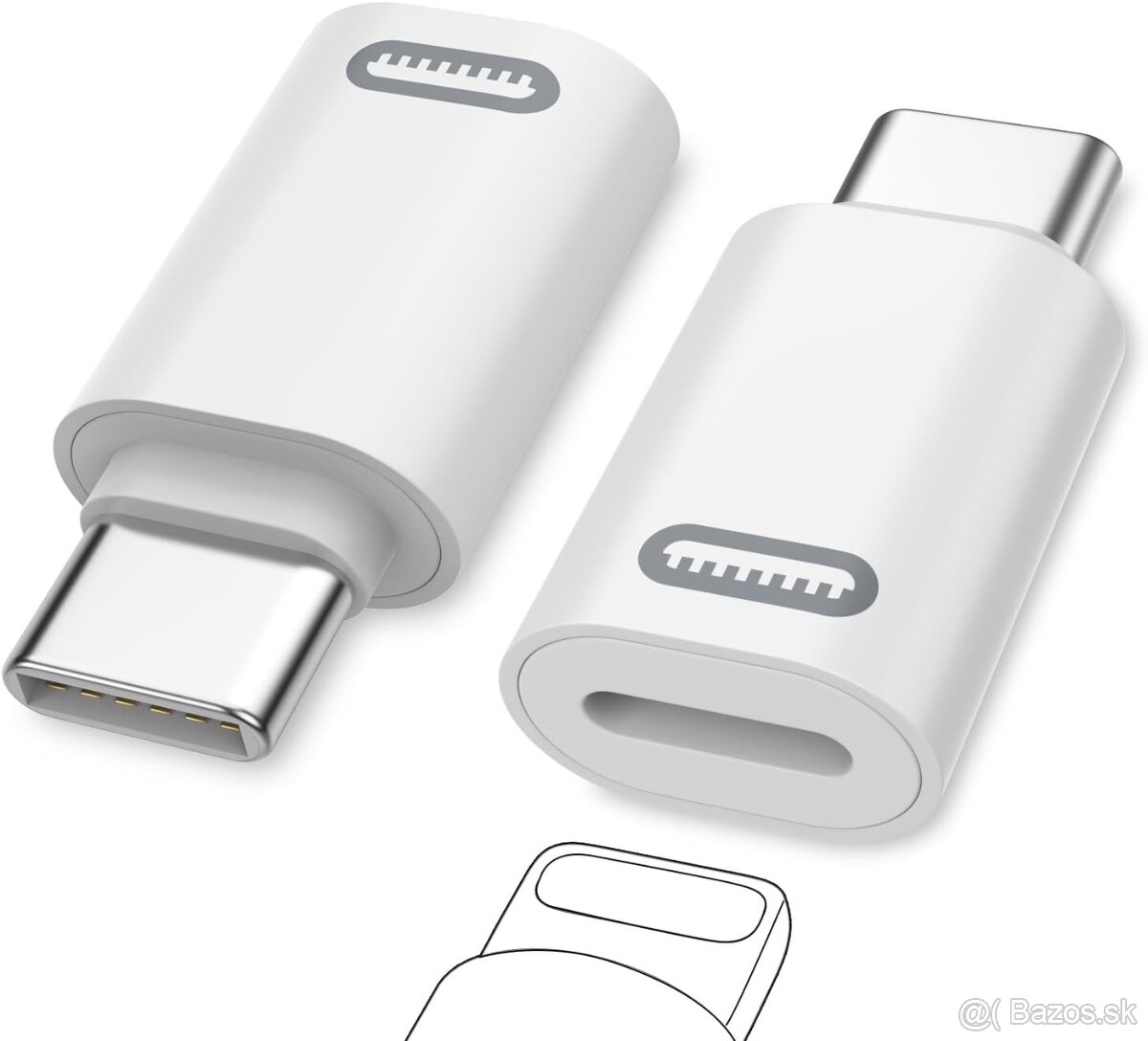 Adaptér Usb-C Lighning