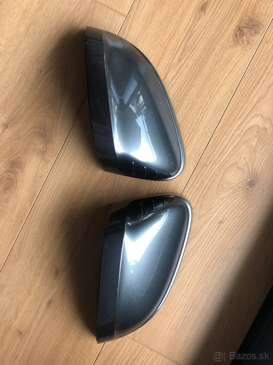 Kryty spätných zrkadiel Audi A4/A5 B9 Daytona grey