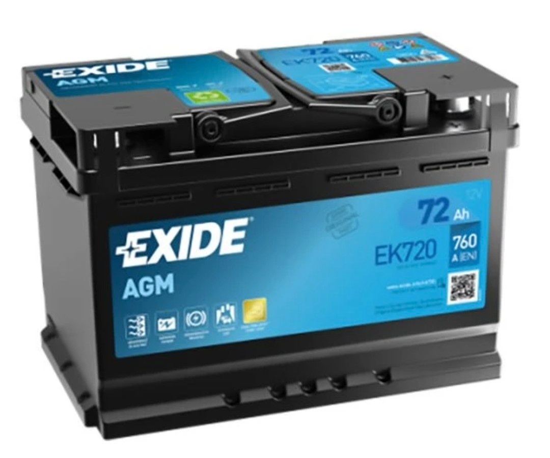 Autobateria Exide agm 72Ah