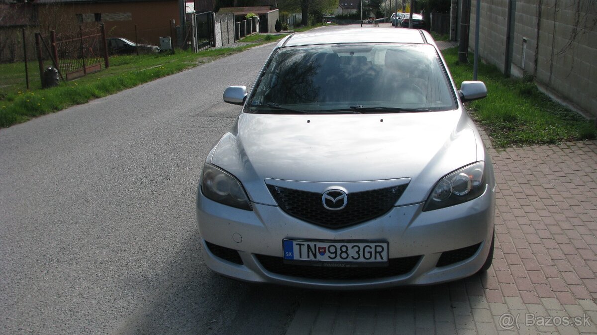 Mazda 3,   1,6 HDi, r. 2007