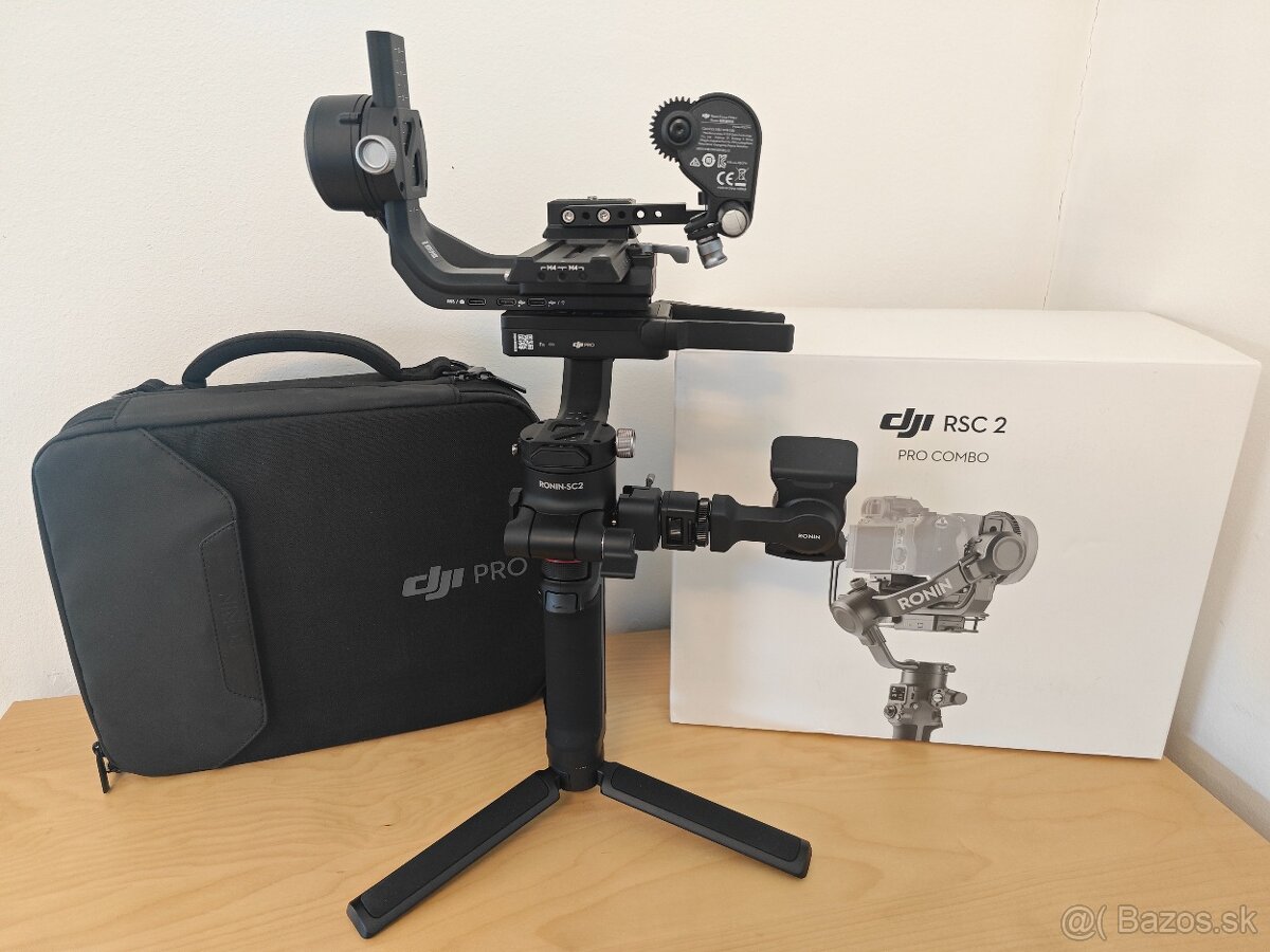DJI RSC 2 Pro Combo - jako nový