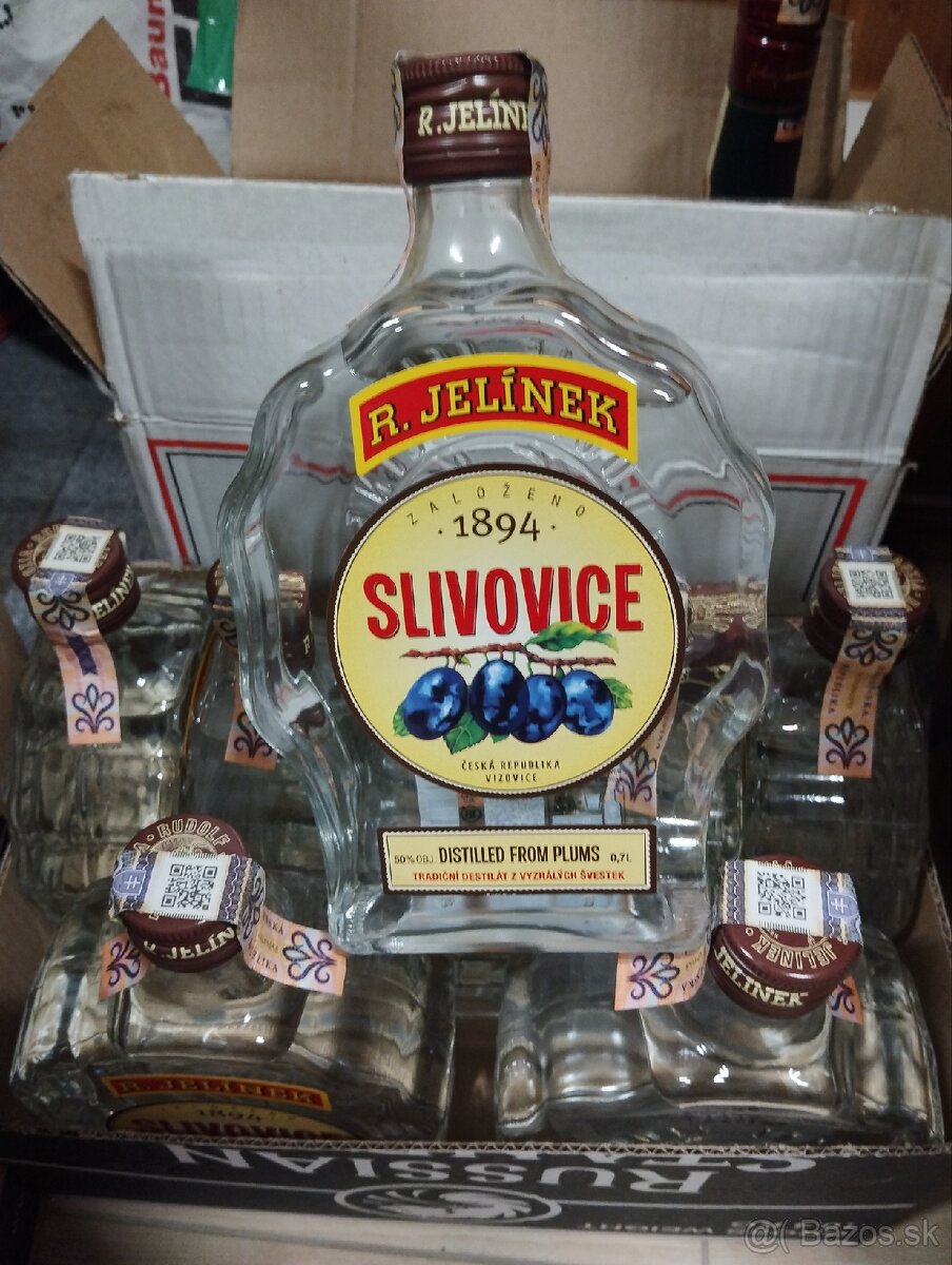 Predam alkohol slivovica 50% Jelinek budik