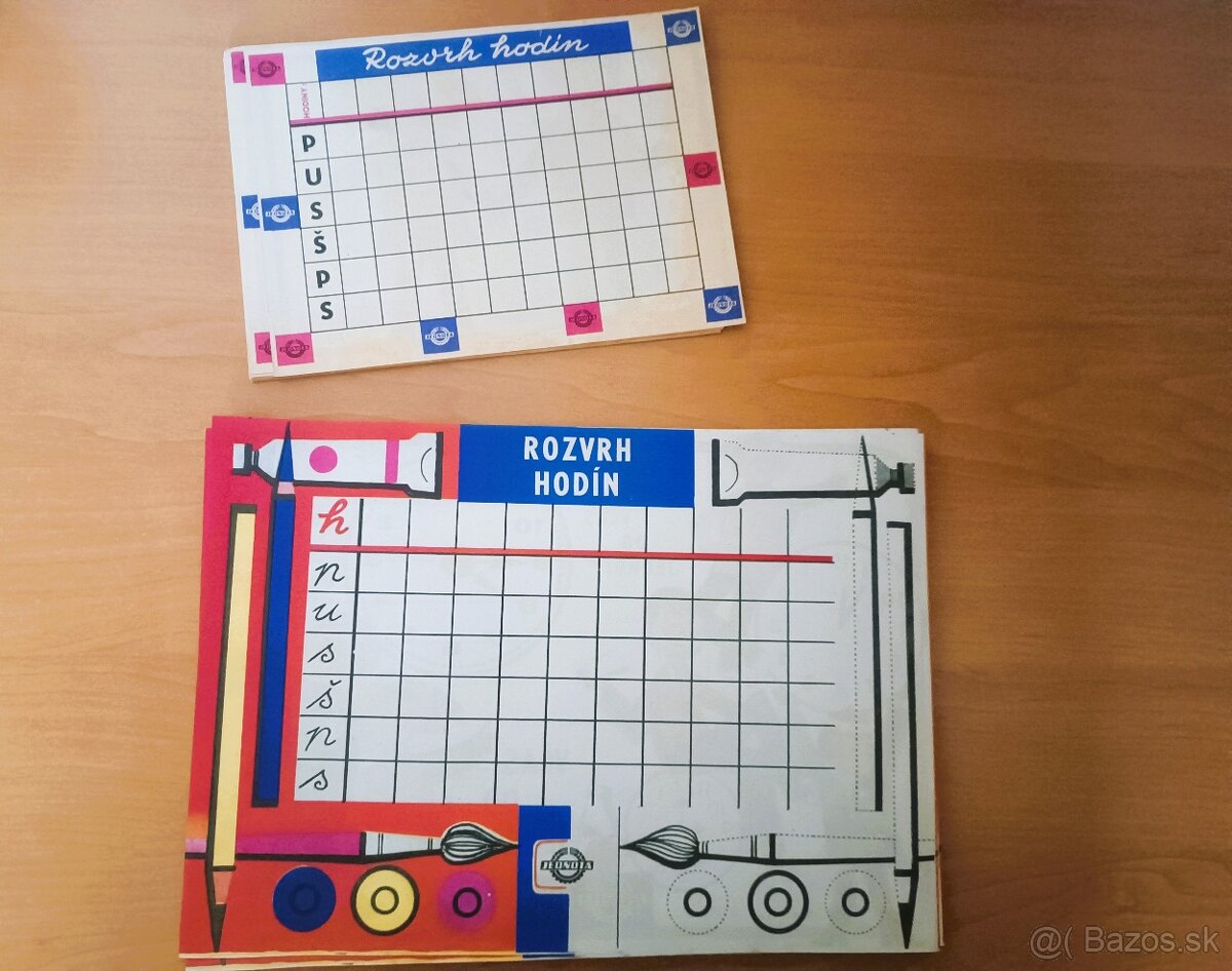 Coop JEDNOTA Retro rozvrh MALY+VELKY