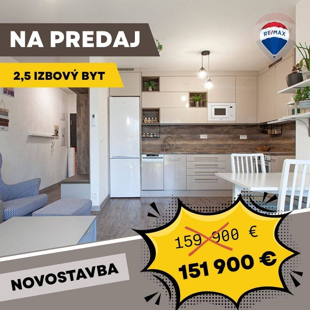 Predaj 2,5 izb. bytu v novostavbe Rohožník