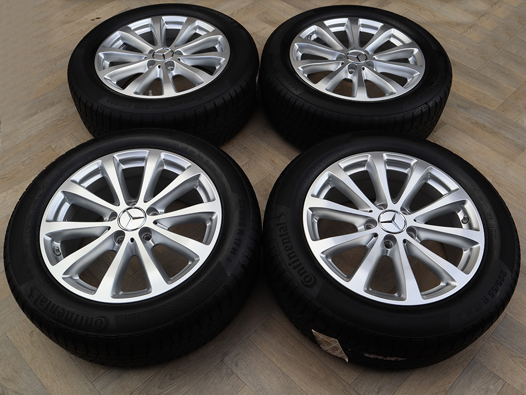 17" 5x112  ALU KOLA MERCEDES E-CLASS W213 – ZIMNÍ 99%