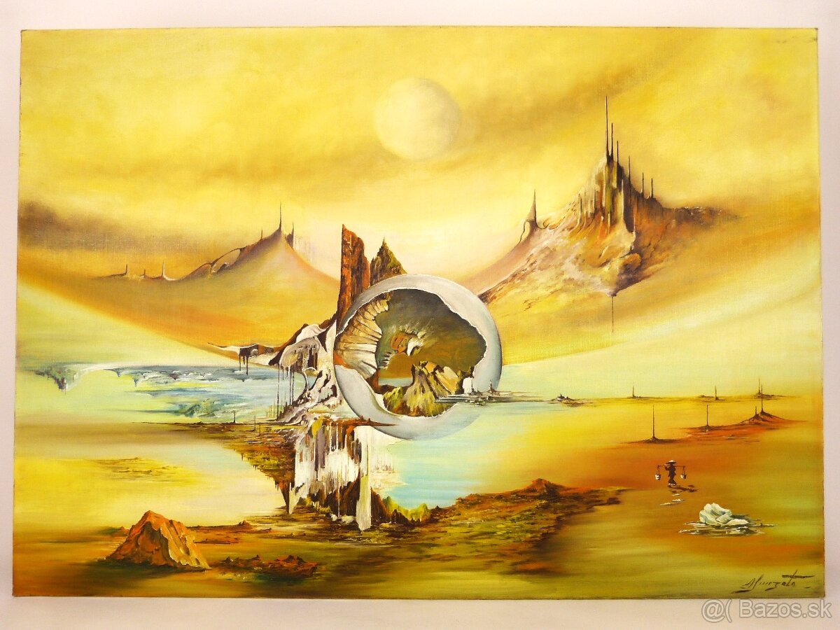 Obraz - Planetárna Krajina - Súčasné umenie