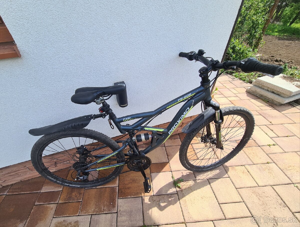 Celoodpružený bicykel