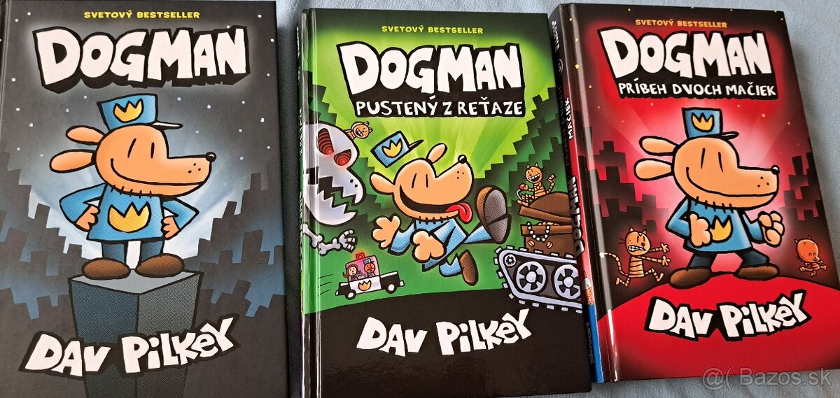 Dogman (Dav Pilkey) 1,2,3