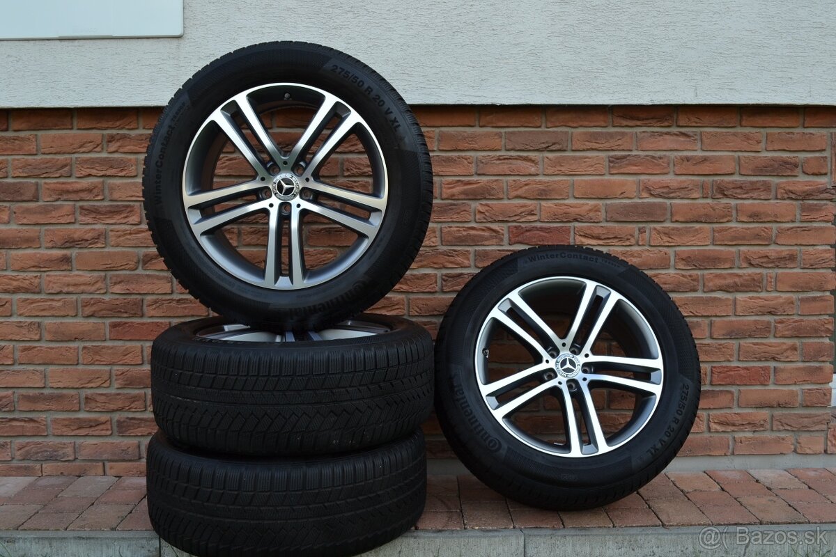 5x112 R20 Zimna sada Org. Mercedes GLE W167 + 275/50 R20