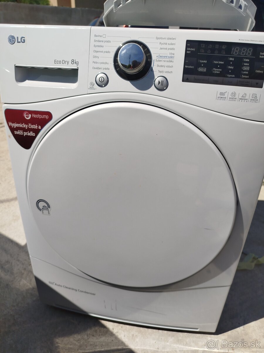 LG Eco dry 8kg sušička pradla