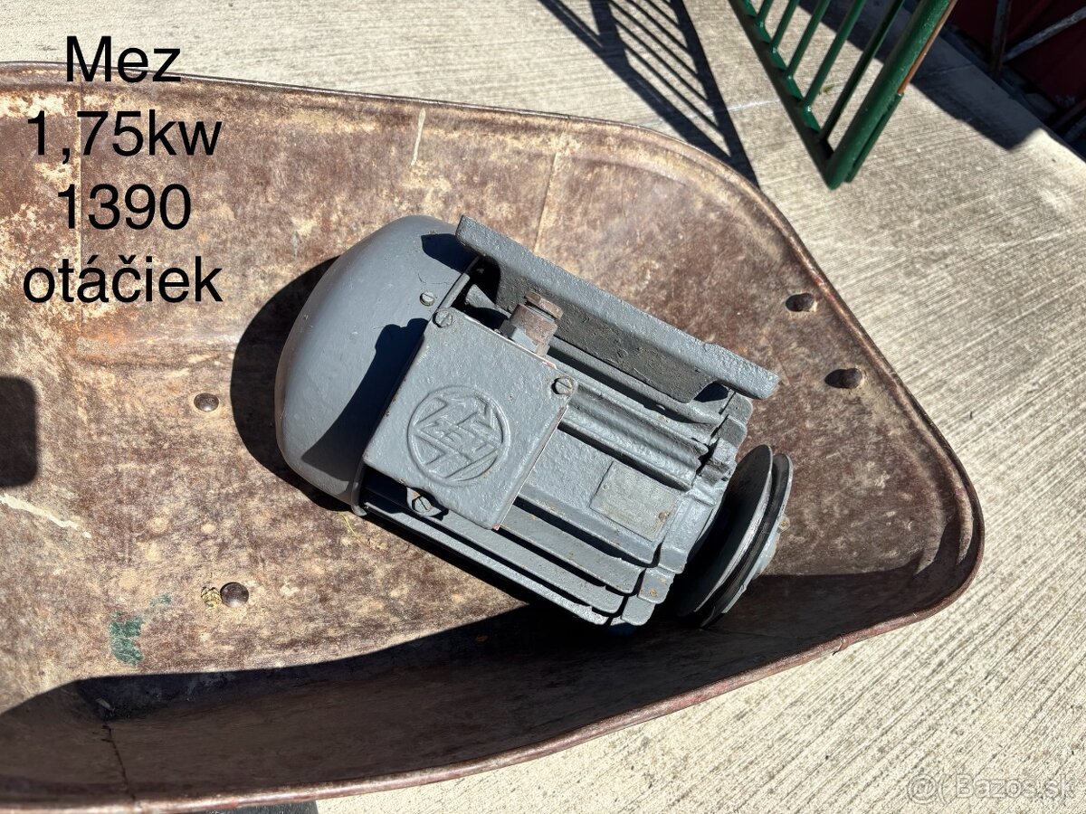 Mez mohelnice elektromotor