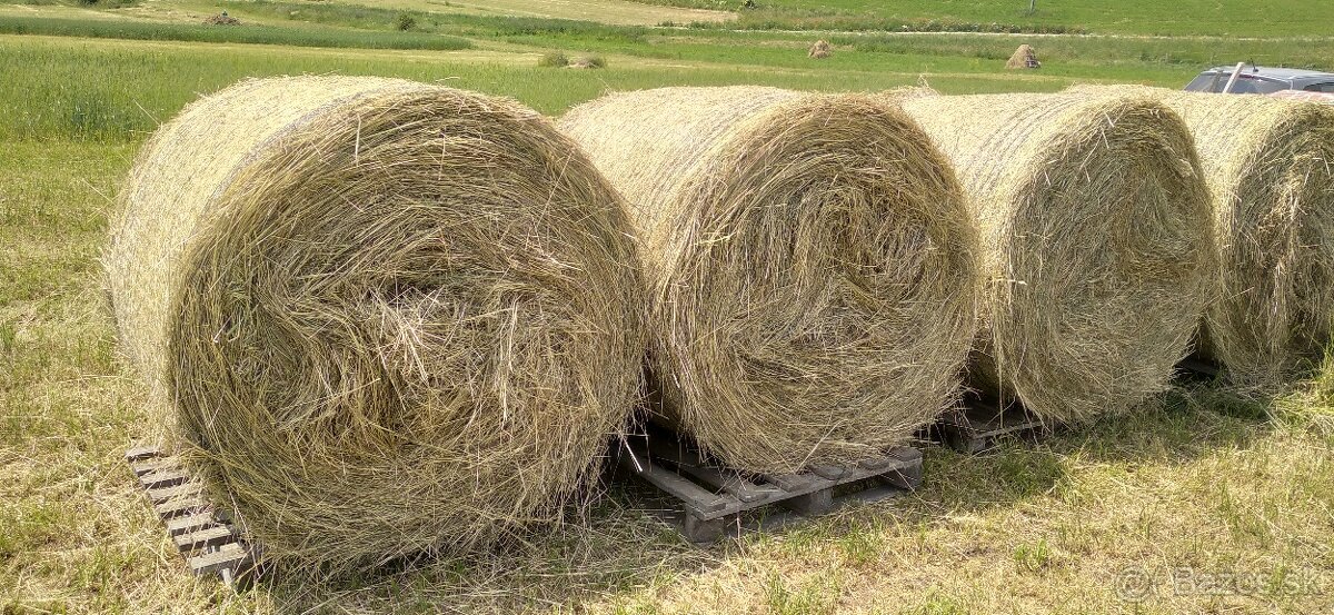 veľké balíky sena