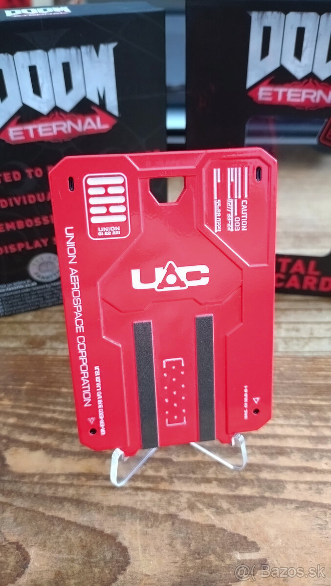DOOM Eternal – Metal Keycard Replica – Limited Edition