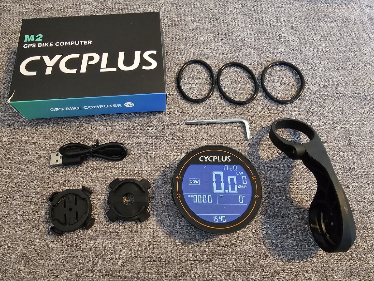 Tachometer na bicykel GPS