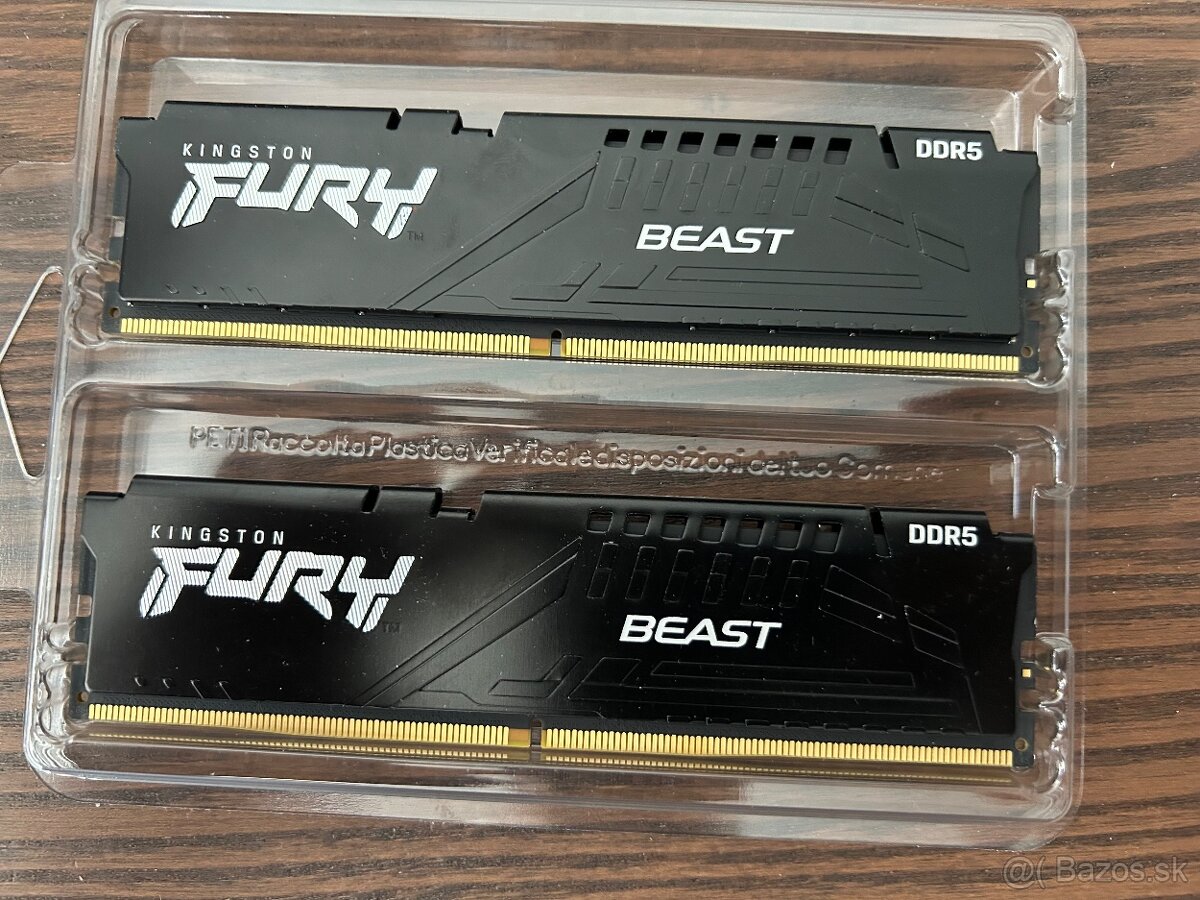 Kingston FURY 64 GB KIT DDR5 6000 MHz CL36 Beast EXPO