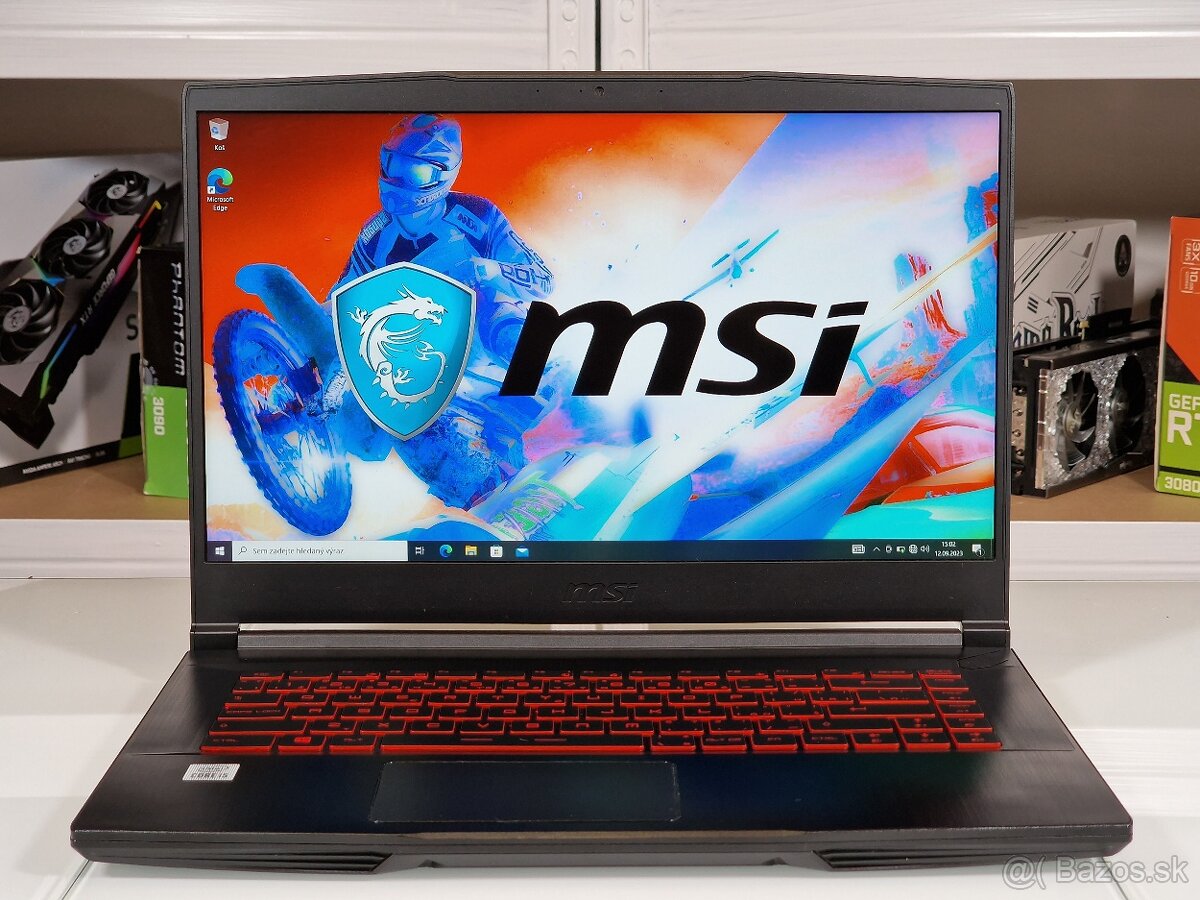 Herný notebook MSI | ZÁRUKA | Intel Core i5-10300 | GTX 1650