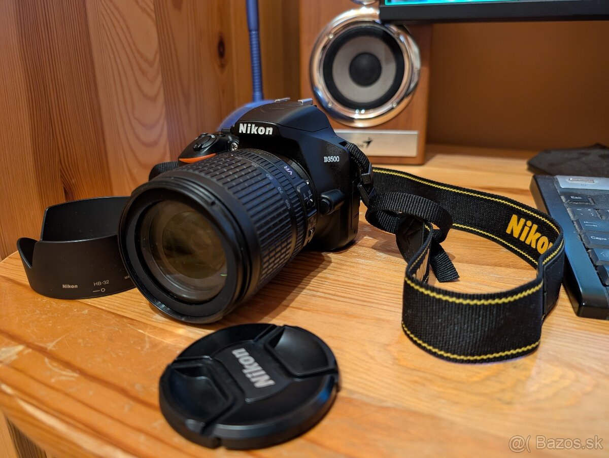 Nikon D3500 + príslušenstvo