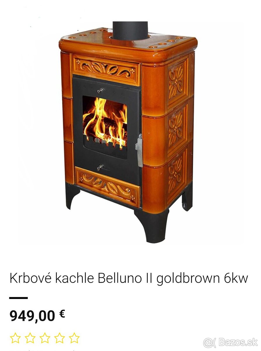 Keramické krbové kachle