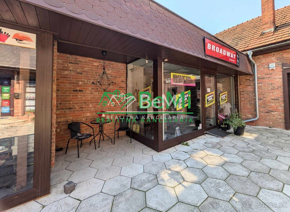 Predaj, komerčný priestor - Zlaté Moravce (1215-18-AFI)