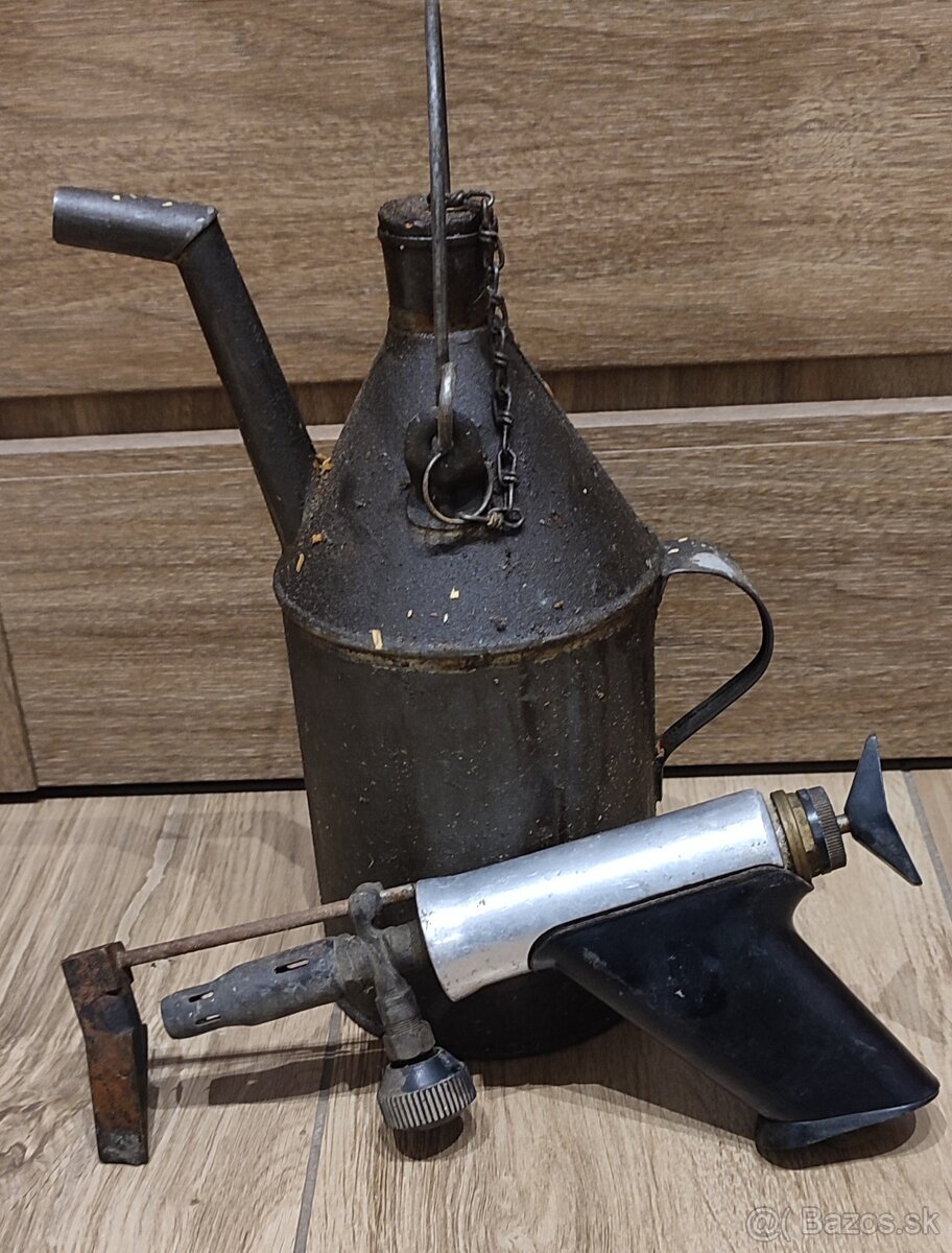 Nádoba na olej + Letlampa