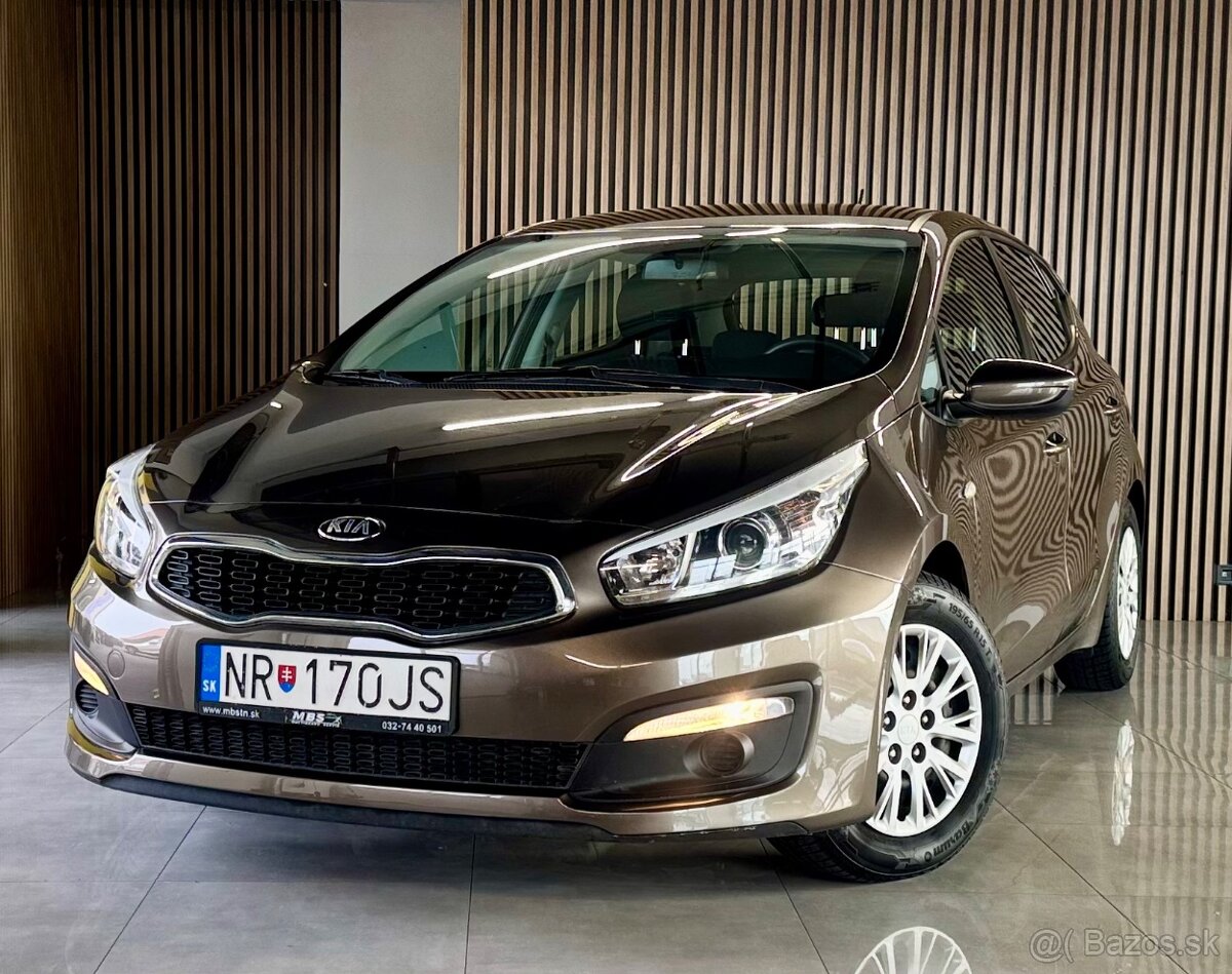 KIA Ceed 1.4 Benzín 2018 / Slovák / Po veľkom servise
