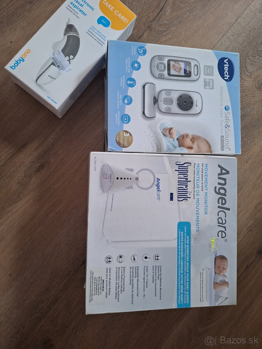 Postieľka, prebaľovací pult, monitor dychu...