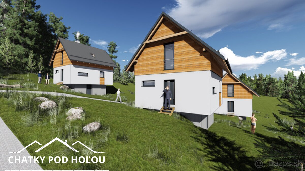 Chatky pod Hoľou – moderné bývanie v srdci Oravy