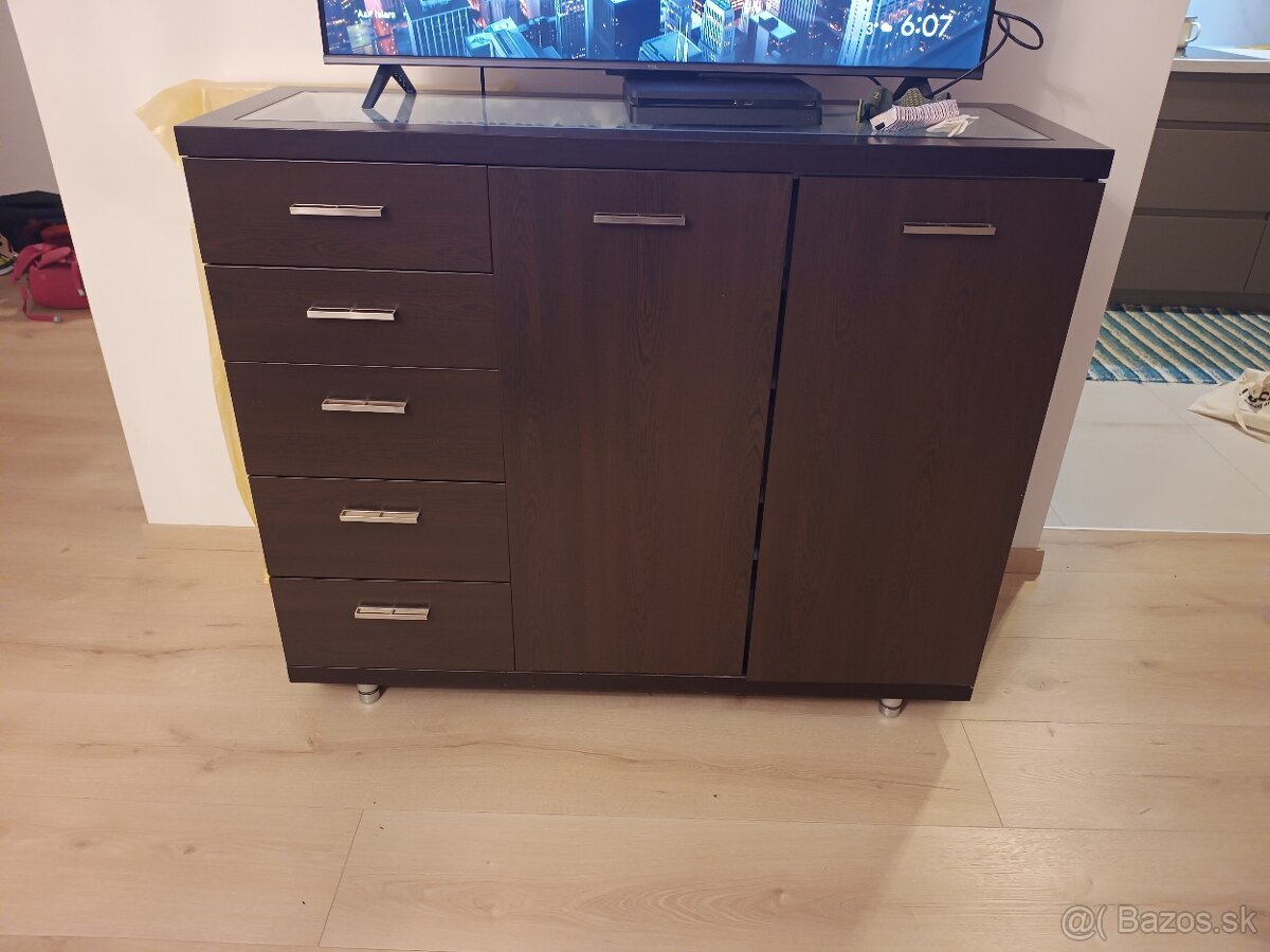 Komoda - aj pod Tv - v:100; s:120 h: 40